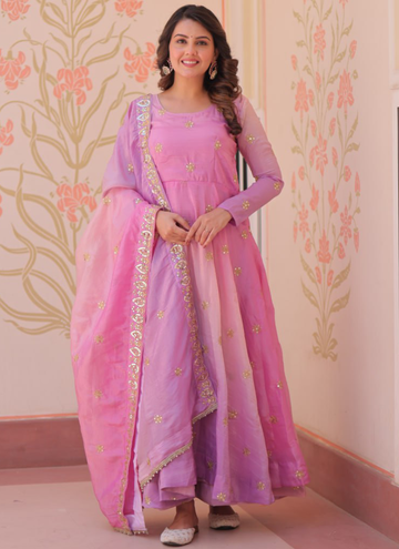 Captivating Sequence Work Georgette Silver Party Wear Lehenga Choli